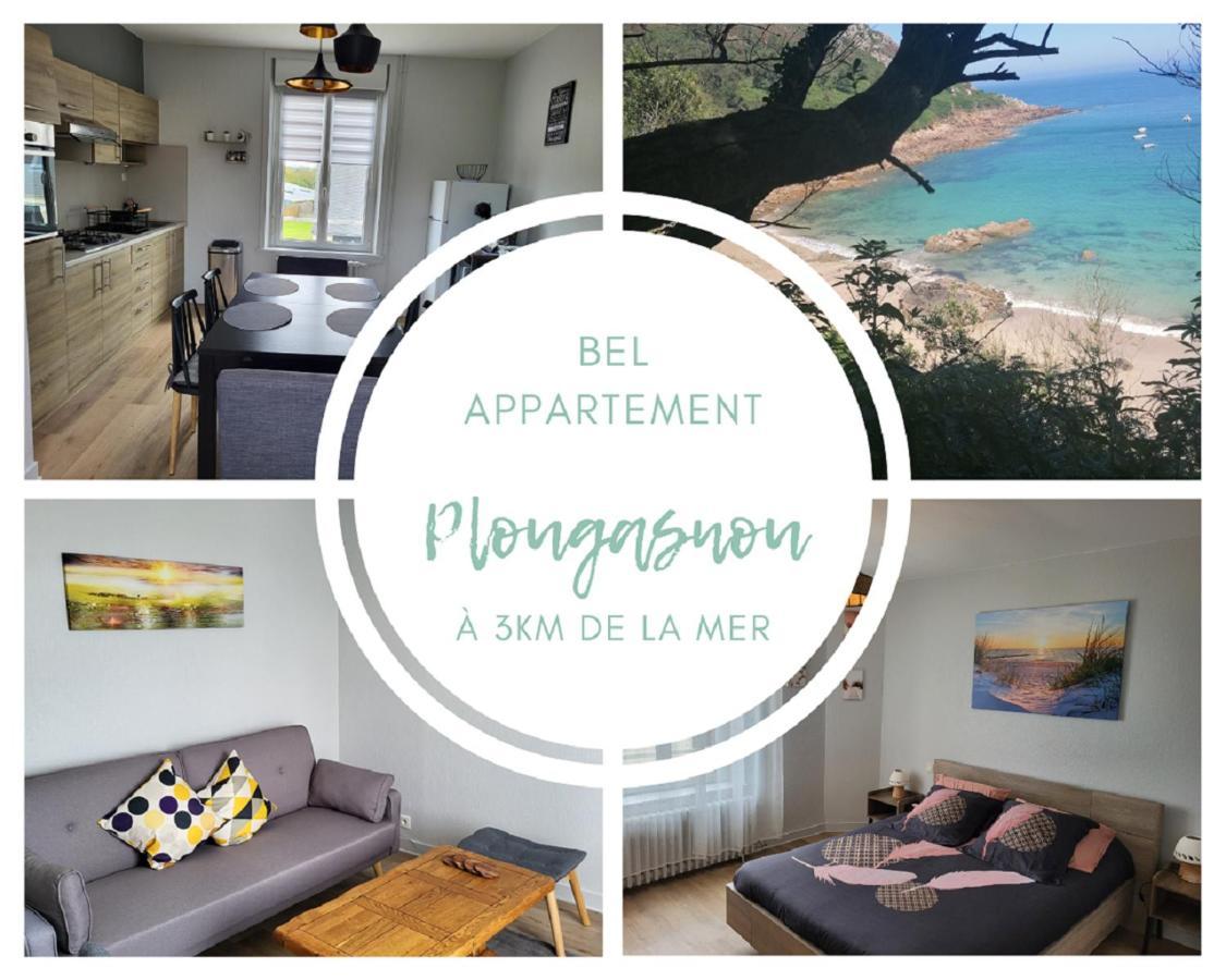 Appartement Paisible En Baie De Morlaix Plougasnou Exterior foto